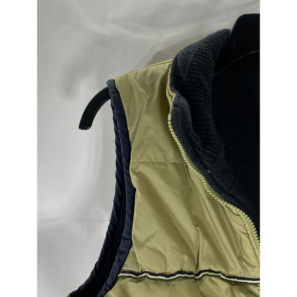 IN CROWD Women's Vintage Tan-Black Reversible Sleeveless Vest SZ M - Picture 5 of 9